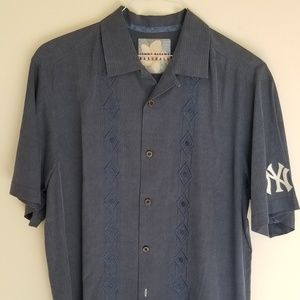 Tommy Bahama New York Yankees Silk Shirt